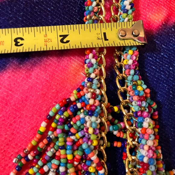 Beautiful Beaded Bib Necklace - Picture 8 of 8